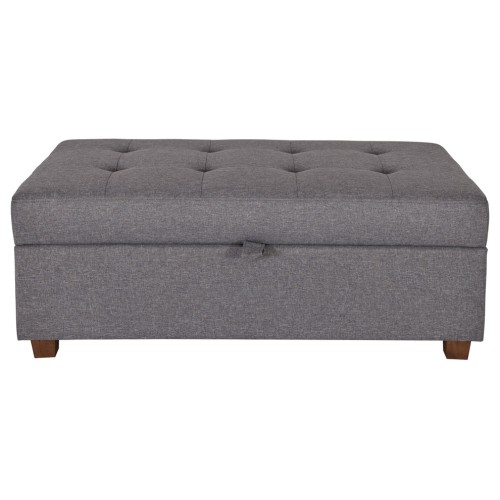 Urban Gray Ottoman